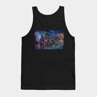 Space trip Tank Top